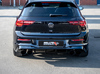 Milltek Edelstahl Duplex Racing-Komplettanlage ab OPF VW Golf 8 R je 2x115mm rund doppelwandig abgeschrägt in schwarz - Abb. 2
