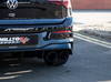 Milltek Edelstahl Duplex Racing-Komplettanlage ab OPF VW Golf 8 R je 2x115mm rund doppelwandig abgeschrägt in schwarz - Abb. 7