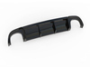 Maxton Heckeinsatz Diffusor schwarz glanz für Audi RS4 B7