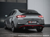 Remus Edelstahl Ø76mm Racing-Komplettanlage inkl. OPF-Ersatzrohr mit Klappensteuerung Hyundai i30N Performance Fastback Facelift je 127mm rund doppelwandig abgeschrägt