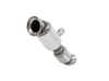 HJS Edelstahl Ø80mm Downpipe mit Kat BMW 3er 340i F34 Gran Turismo (Euro 6 Modelle) - Abb. 2