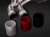 Capristo Edelstahl Duplex Sportauspuff-Komplettanlage ab Kat Audi TT RS Typ 8S je 2x95mm rund aus Carbon - Abb. 2