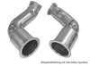 Bull-X Edelstahl Downpipe mit Kat-Ersatzrohr Audi RS4 B9 Facelift ab Bj. 2019 - Abb. 2