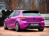 FOX Edelstahl Duplex Sportauspuff-Komplettanlage ab OPF mit Klappensteuerung Seat Ibiza 6F 1.5 je 2x76mm rund doppelwandig abgeschrägt - Abb. 2