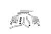 Bull-X Edelstahl Duplex Sportauspuff-Komplettanlage ab VSD Ø70mm Audi A4 B8 1.8l TFSI