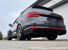 FOX Edelstahl Duplex Sportauspuff-Komplettanlage ab Kat mit Klappensteuerung Audi S4 B9 je 2x100mm rund doppelwandig abgeschrägt