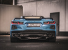 Capristo Edelstahl Duplex Sportauspuff Corvette C8 je 2x rund scharf abgeschrägt in schwarz - Abb. 2