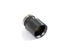 Remus Titan Endrohr 1x100mm rund eingerollt gerade schwarz inkl. Adapterset