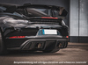 Capristo Edelstahl Sportauspuff mit Klappensteuerung Porsche 718 Cayman GT4 RS Typ 982 je 1x abgeschrägt - Abb. 2
