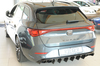 Rieger Heckeinsatz ABS/schwarz glänzend für Cupra, Seat Leon KL ST mit Endrohr-Attrappen (Mod. ohne AHK) - Abb. 11