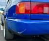 FOX Edelstahl Sportauspuff Audi 100, A6 Typ C4 quattro 2.6l 2.8l 2.5 TDI 2x63mm Dieseloptik nach unten gebogen