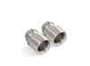 Remus Titan Endrohrsatz 2x100mm rund eingerollt gerade inkl. Adapterset