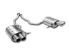 Fox Edelstahl Duplex Sportauspuff BMW X5 E53 je 2x80mm rund doppelwandig abgeschrägt
