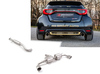 Ragazzon Edelstahl Duplex Sportauspuff-Komplettanlage ab OPF Toyota Yaris GR Facelift Typ XP21 je 114mm rund eingerollt abgeschrägt