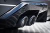 Akrapovic Carbon Diffusor Heckeinsatz schwarz hochglanz BMW 5er M5 G90 G99 - Abb. 2