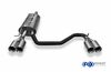 Fox Edelstahl Duplex Sportauspuff VW Passat 3B 3BG je 2x80mm rund doppelwandig gerade - Abb. 2