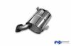Fox Edelstahl Sportauspuff Subaru Outback Typ BS 76mm rund Dieseloptik nach unten gebogen - Abb. 2