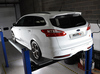 Milltek Edelstahl Sportauspuff-Komplettanlage ab Kat Ford Focus 3 Turnier ST 2x100mm rund doppelwandig abgeschrägt in schwarz - Abb. 7
