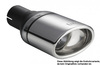 Ulter Sportauspuff Audi A4 B5 Lim., Avant 11/94-09/01 120x80mm oval eingerollt abgeschrägt mit Absorber - Abb. 2