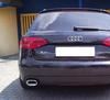 Ulter Sportauspuff Audi A4 8K Lim., Avant 2008- 145x75mm flachoval eingerollt abgeschrägt mit Absorber - Abb. 2