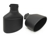 Grail Edelstahl 170x107mm ovaler Endrohrsatz für Audi RS3 8V in schwarz