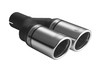 Ulter Sportauspuff Audi A4 8K Lim., Avant 2008- 70mm rund eingerollt abgeschrägt mit Absorber - Abb. 2