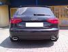 Ulter Duplex Sportauspuff Audi A4 8K Lim., Avant 2008- 145x75mm flachoval eingerollt abgeschrägt mit Absorber - Abb. 2