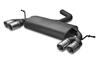 Ulter Duplex Sportauspuff Audi A3 8P 2003-2012 70mm rund eingerollt abgeschrägt mit Absorber - Abb. 3