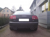 Ulter Duplex Sportauspuff Audi A8 4E QUATTRO 02-10 220x80mm oval eingerollt gerade ohne Absorber - Abb. 2