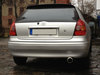 Ulter Sportauspuff Toyota COROLLA E11 Fließheck 97-01 100mm rund eingerollt gerade mit Absorber - Abb. 2
