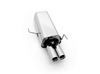 Fox Edelstahl Sportauspuff Audi 80 B4 Limousine/Avant 2.0-2.8l 2x76mm rund eingerollt gerade mit Absorber - Abb. 2