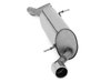 Fox Edelstahl Sportauspuff Audi A1 2010- 1x90mm rund eingerollt abgeschrägt