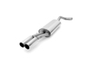 Fox Edelstahl Sportauspuff Audi A4 B5 Limousine/Avant 2x76mm rund scharf gerade