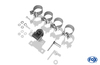 Fox Edelstahl Duplex Sportauspuff Audi A4 B5 Limousine/Avant 2x76mm rund eingerollt gerade mit Absorber - Abb. 3