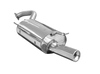 Fox Edelstahl Sportauspuff Mitsubishi Galant 8 Kombi EA Bj.96-06 1x100mm rund eingerollt gerade mit Absorber - Abb. 4