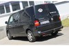 Fox Edelstahl Duplex Sportauspuff VW T5 Bus 2x80mm rund eingerollt gerade mit Absorber - Abb. 7