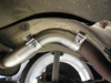 Fox Edelstahl Adapter Audi 80/90 89 B3 Limousine/Coupe und B4 Cabrio 2.0l 16V 2.6l 2.8l - Abb. 2