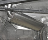 Fox Edelstahl Mittelschalldämpfer Audi 80/90 89 Typ B3 Limousine/Coupe u. B4 Cabrio - Abb. 2