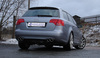 Fox Edelstahl Duplex Sportauspuff Audi A4 B7 quattro Typ 8E Limousine/Avant 2x88x74mm oval eingerollt abgeschrägt - Abb. 2