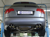 Fox Edelstahl Duplex Sportauspuff Audi A4 B7 quattro Typ 8E Limousine/Avant 2x88x74mm oval eingerollt abgeschrägt - Abb. 9