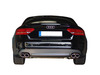 Fox Edelstahl Duplex Sportauspuff Audi A4 B8 8K Limousine/Avant 1.8l TFSI u. 2.0l TDI 2x88x74mm oval eingerollt abgeschrägt - Abb. 2