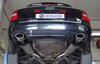 Fox Edelstahl Duplex Sportauspuff Audi RS6 4B Typ C5 Limousine u. Avant 140x90mm oval eingerollt abgeschrägt - Abb. 8