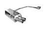 Fox Edelstahl Duplex Sportauspuff BMW 3er E36 Limo Touring Coupe Cabrio 2x76mm rund scharf gerade