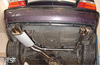 Fox Edelstahl Duplex Sportauspuff BMW 3er E36 M3 Coupe u. Cabrio 2x76mm rund scharf gerade - Abb. 2