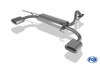 Fox Edelstahl Duplex Sportauspuff Kia Cerato Schrägheck 135x80mm flachoval eingerollt abgeschrägt mit Absorber - Abb. 3