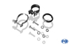 Fox Edelstahl Duplex Sportauspuff Kia Sportage Typ JE 1x100mm rund eingerollt gerade mit Absorber - Abb. 2