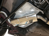 Fox Edelstahl Sportauspuff-Komplettanlage ab Kat Audi 80/90 89 B3 Limousine/Coupe u. B4 Cabrio 2x76mm rund eingerollt gerade mit Absorber - Abb. 11