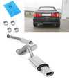 Fox Edelstahl Sportauspuff-Komplettanlage ab Kat Audi 80/90 89 B3 B4 Limousine/Coupe/Cabrio 2.0 16V 2.3l 135x80mm flachoval