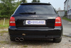 Fox Edelstahl Sportauspuff-Komplettanlage ab Kat Audi RS4 B5 2x115x85mm oval eingerollt abgeschrägt - Abb. 2