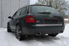 Fox Edelstahl Duplex Racing-Komplettanlage ab Kat. Audi A6 u. S6 quattro 4B Typ C5 Limousine u. Avant 115x85mm oval eingerollt abgeschrägt - Abb. 12